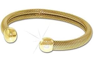 QRay Q2 Milano Mesh Goldtone Bracelet SIZE MEDIUM Q Ray Q.Ray Q-Ray