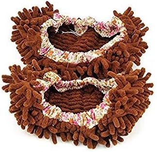 Cute Dust Mop Slippers Shoes Floor Cleaner Clean Easy Bathroom Office Kitchen