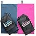 Microfiber Towel Camping XL Extra Large full body size and storage bag, quick dry, ultra compact for camp, backpacking, travel, sports, gym, pilates, gap year, cycling, hiking, yoga, beach, bath & hair 70 x 30 inches (180 x 80 cm)