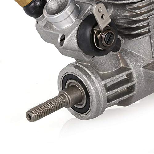 Binory Hand Pull Starter Engine Motor Side Exhaust for HSP HPI Redcat Hobao Traxxas RC 1/8 1/10 Nitro Buggy Racing Car Truck Truggy(2.49CC SH 15) - Thumbnail 6