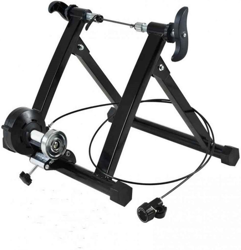 SENCILLON Bicycle Trainer Foldable Indoor Bike Trainer Bike Trainer Stand Bicycle Fitness Rack for Mountain Bikes