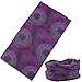 Headband for Men and Women Yoga Sports Wide Headbands Neck Gaiter Bandana Balaclava Scarf (7Purple Circle)