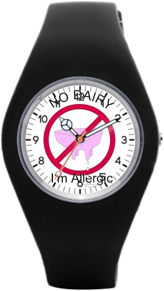 Gogoal Mens Wrist Watches Brands Allergic Allergy Rubber