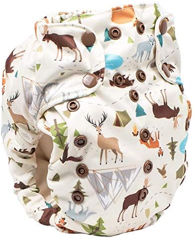 Smart Bottoms Smart ONE 3.1 Organic All-in-one Cloth Diaper (Kodiak Adventure)