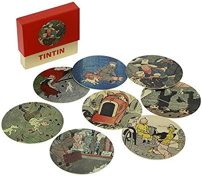 Compra Set de ocho posavasos de Tintín Le Petit Vingtième 04356 (2016) en Amazon.es