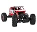 KingPow Rc Car 2.4GHz Electric Remote Control Car Rock Crawler Radio Control High Speed 25 killometer/h Racing Off Road Rc Truck - Red