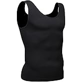 LGMTR Gynecomastia Compression Shirt Men - Slimming Undershirt for Mens Shapewear, Body Shaper Compression Tank Top