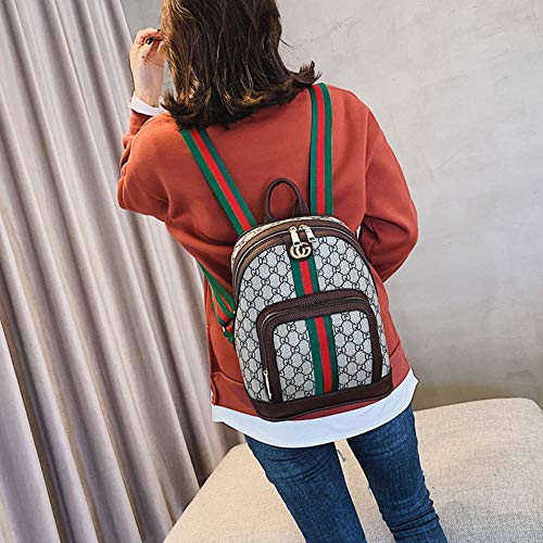 Beatfull Designer Backpack for Women Fashion Shoulder Bag Handbags Ladies Backpack Purse (Brown)