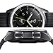Sandistore Bezel Styling for Galaxy Watch 42mm / Galaxy Gear S2 Frontier & Classic Bezel Ring Adhesive Cover Anti Scratch Stainless Steel Protection Tachymeter [Stainless] for Watch Accessory (H)