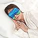 ALASKA BEAR Silk Sleep Mask, Blindfold, Eye Mask for Sleeping… (Black i)