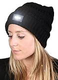 H-6007-06 Day/Night Beanie - Black