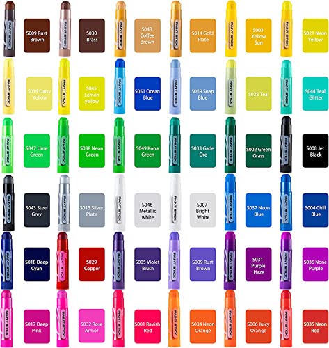 JOYIN 36 Tempera Washable Stick, Paint for Children 3 Years, Colorful Tempera Paint Stick, Creative Painting Gifts for Children