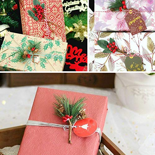 image for Ehoot 15 Pack Artificial Pine Picks Small Artificial Pine Tree for Chr