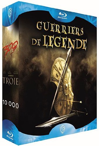 Coffret Guerriers De Légende - 300 + 10 000 + Troie - Pack