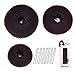 Zhenhui 3pcs Hair Mesh Chignon Dounts Foam Sponge Ponytails Bun Maker, 8pcs N Style Hair Pin ,8pcs Bobby Pins Hair Tool Set