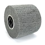 120x100mm Non-woven Abrasive Flap Wire Drawing Polishing Burnishing Wheel for The Surface Treatment of Metal Products 60-600 Grit (400#)