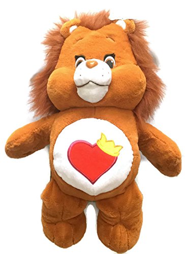 Just Play Care Bears Brave Heart Jumbo Plush 20 inch Brown Lion Care Bears & Cousins