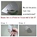DIY 5 Silver Acrylic Flower Mirror Effect 3d Wall Stickers For Home & Bathroom Decor