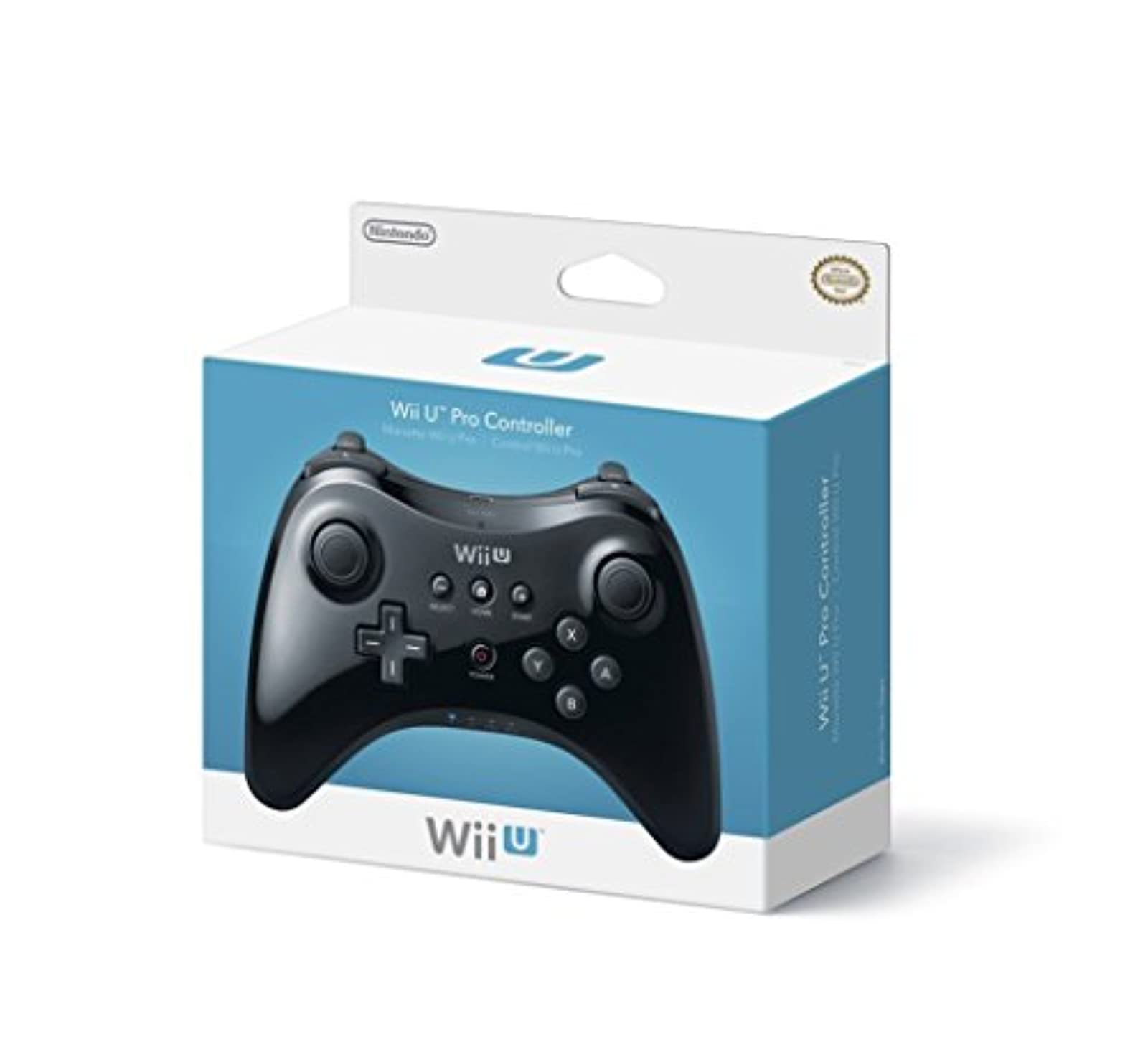 Photo 1 of Nintendo Wii U Pro Controller - Black (Renewed)