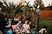 OETUIOW Tiki Brand 64-inch Swirl Metal Tiki Torch with Blue Bubble Glass Head
