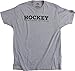 Hockey: It's Like Football, but for Men | Funny Hockey Team League Humor T-Shirt-(Adult,S) Grey