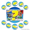 Hot Wheels Set of 10 1:64 Scale Toy Trucks and Cars for Kids and Collectors, Styles May Vary, 54886
