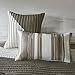 Madison Park Amherst Faux Silk Comforter Set-Casual Contemporary Design All Season Down Alternative Bedding, Matching Shams, Bedskirt, Decorative Pillows, Cal King(104