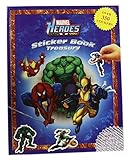 Paperback Marvel Heroes Sticker Book Treasury (Marvel Heroes) Book
