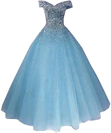 full length ball gown