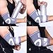 LIVEUP SPORTS 1 Pair Elbow Brace, Compression Elbow Adjustable Support Sleeve for Tendonitis Bursitis Tennis Golf Weightlifting Elbow Treatment, M