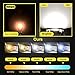 NAKOBO 2835 Chipsets （More Brighter）White 28mm 29mm Festoon Led Bulb 3-SMD 6614F 6612F for Car Interior Vanity Mirror Sun Visor Lights (pack of 4)