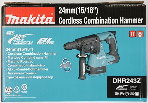 Makita DHR243Z Akku-Kombihammer (ohne Akku, ohne Ladegerät, ohne Staubabsaugung) 18V