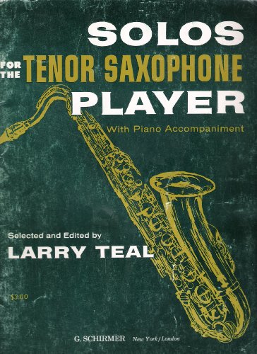 Solos for the Tenor Saxophone Player B003AH2WXS Book Cover