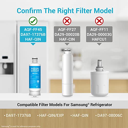 AQUA CREST HAFQIN/EXP Replacement for Samsung DA9717376B, DA9708006C