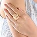 Mytys Mesh Crystal Net Cubic Zirconia Cooktail Ring 18k Rose Gold (7)