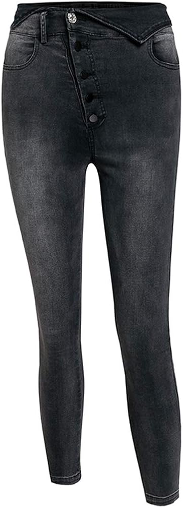 dark grey womens jeans