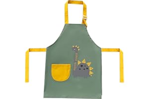 ELTNEGSA Children's Artists Aprons,Cooking Painting Gardening Baking Baby Toddler Bib Aprons¡­