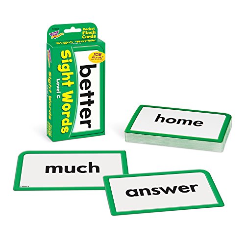 Sight Words Level C Pocket Flash Cards