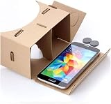 N-K VR Headset Cardboard 3D Glasses Resin Lenses Movie Video Game Black view 3