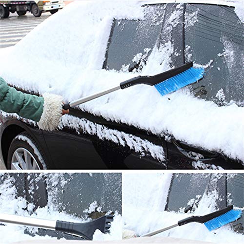 Ranoff Winter Car Ice Scraper Snow Brush Non-Retractable Window Shovel Removal Brush (Multicolored)