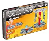 Geomag Mechanics Kit (103 Piece), Blue/Orange/Red, One Size