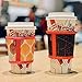 Coffee Cup Sleeves – Premium Neoprene Insulated Reusable Coffee & Tea Cup Sleeves – Best for 12oz-24oz Cups at Starbucks, McDonalds, Peets, Caribou Coffee (Assorted Patterns, 5 Pack)