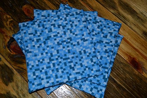 Minecraft Reversible Cloth Napkins/Set of 4