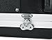 Gator Cases Lightweight Rolling 6U Rack Case with Heavy Duty Latches, Retractable Tow Handle, and Recessed Wheels; Standard 19.25