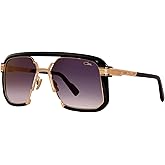 Cazal Legends 682 001 Sunglasses Gold Plated/Black/Grey Gradient Pilot 57mm