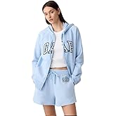 GAP womens Logo Hoodie Hooded Full Zip Sweatshirt