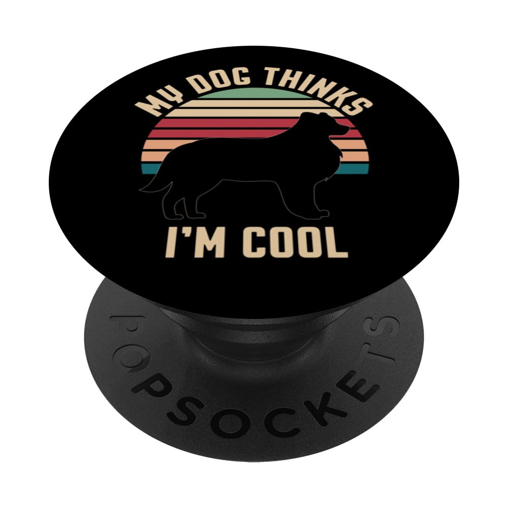 Border Collie Dog Breed PopSockets Swappable PopGrip