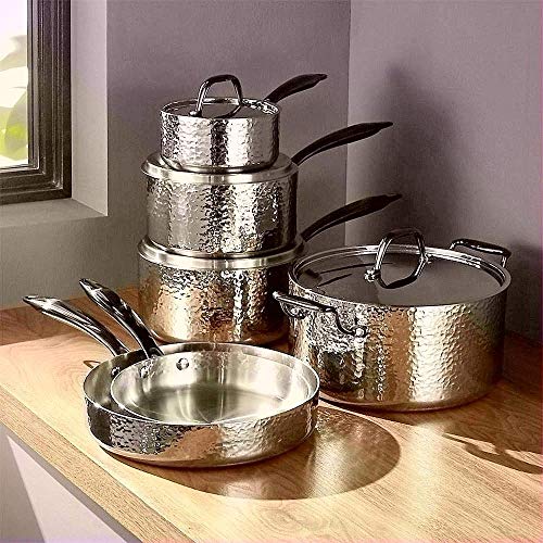 Fleischer & Wolf Stainless Steel Set Pots and Pans Induction Cookware