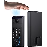 eufy FamiLock S3, Palm Vein Recognition Wi-Fi Smart Lock, 3-in-1 Keyless Entry Door Lock, Security Electronic Deadbolt Lock f