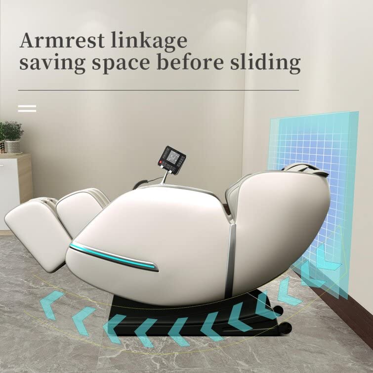 TianNorth Massage Chair Recliner with Zero Gravity with Full Body Air Pressure, Speaker and Blue-Tooth Connection, Easy to Use at Home and in The Office